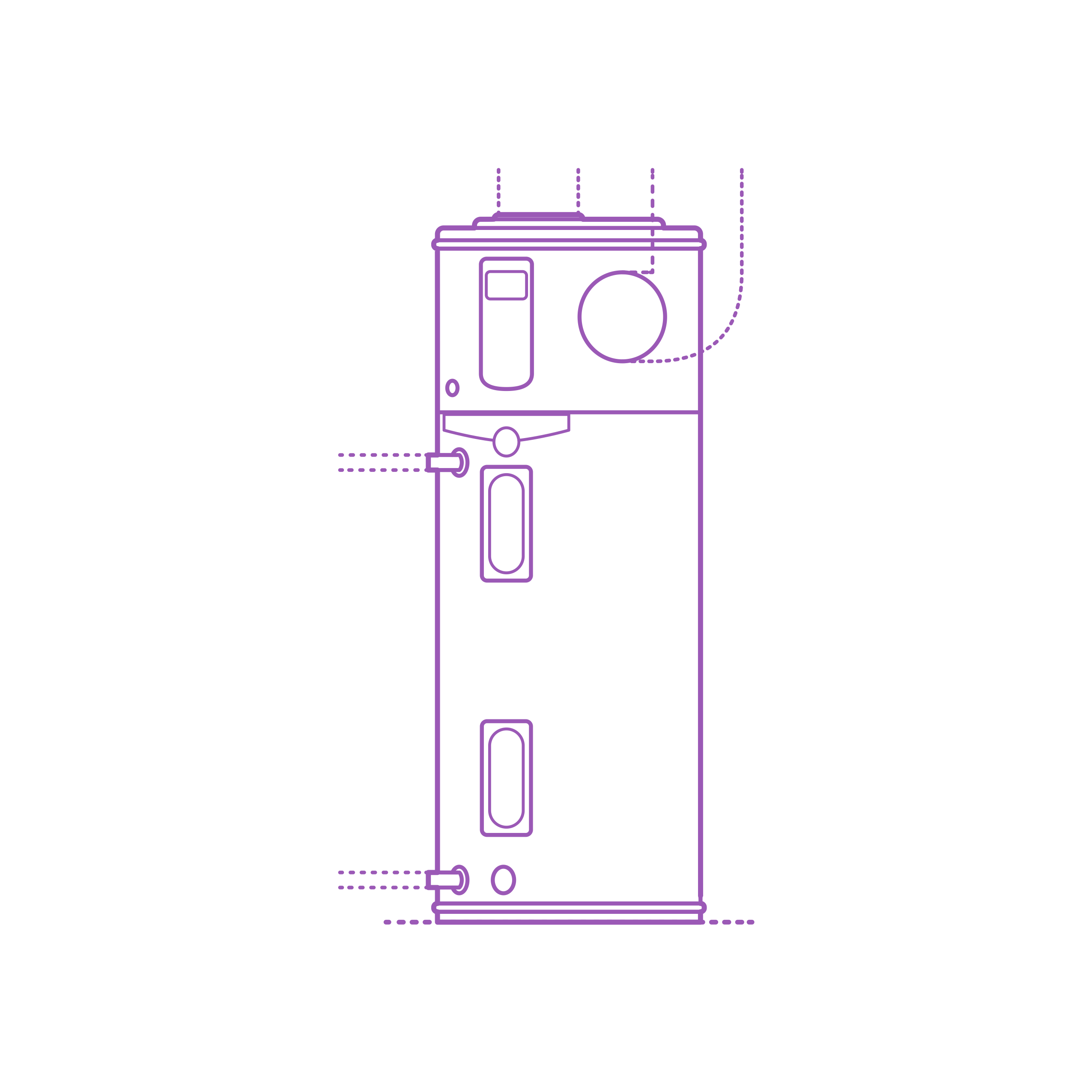 Fixtures Hot Water Heater Rheem Professional Prestige Hybrid Water Heater 65 Gallon Simple Line Art Svg Free Vectors